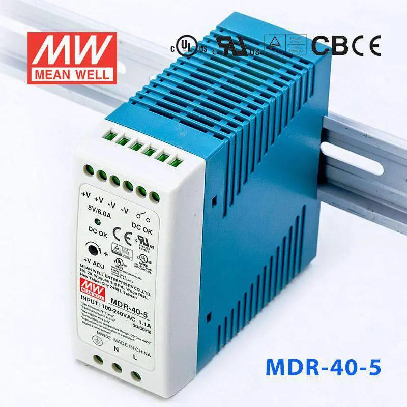 MDR-40-5 MEAN WELL Power Supply | HTD Electronics