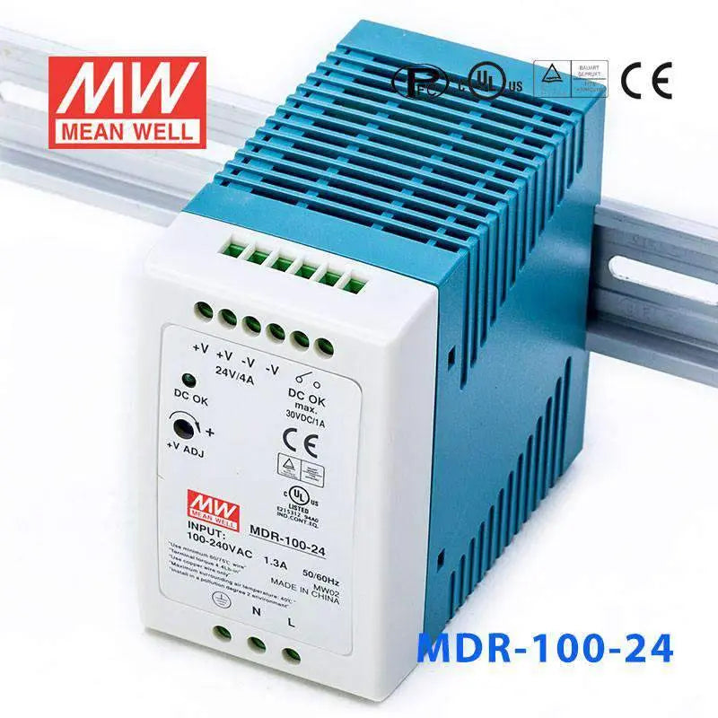 MDR-100-24 MEAN WELL Power Supply | HTD Electronics