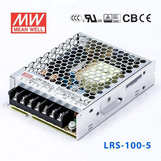 LRS-100-5 MEAN WELL Power Supply | HTD Electronics