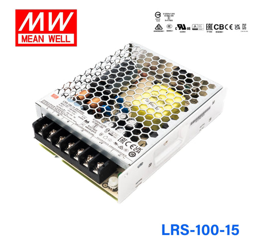LRS-100-15 MEAN WELL Power Supply | HTD Electronics