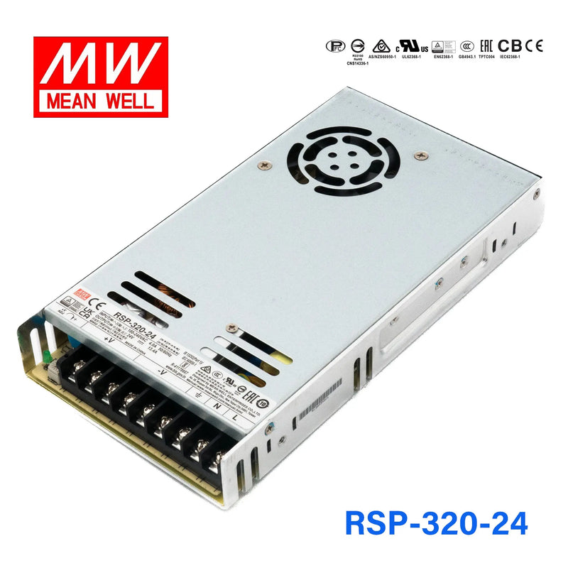 RSP-320-24 MEAN WELL Power Supply | HTD Electronics