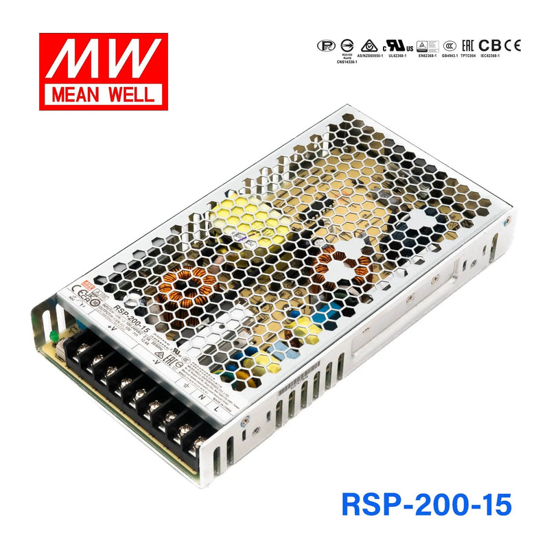 RSP-200-15 MEAN WELL Power Supply | HTD Electronics