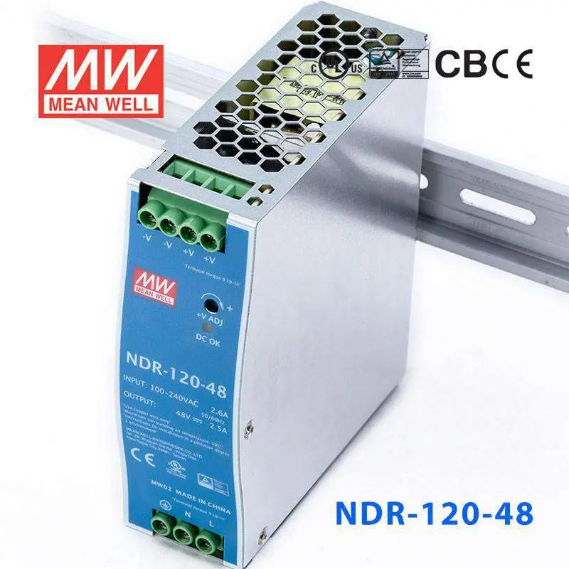 NDR-120-48 MEAN WELL Power Supply | HTD Electronics