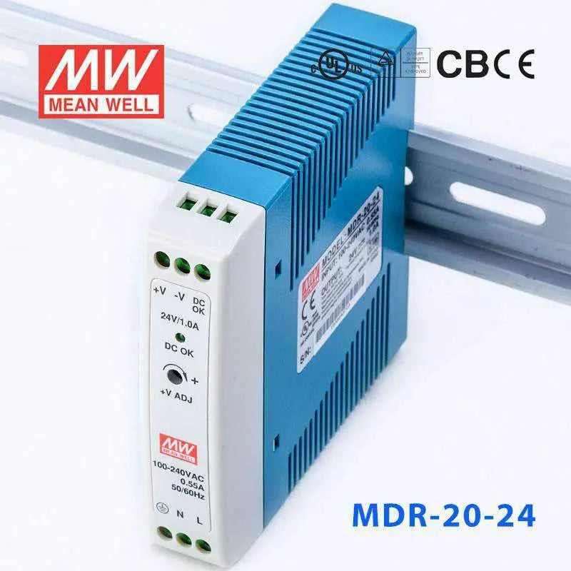 MDR-20-24 MEAN WELL Power Supply | HTD Electronics