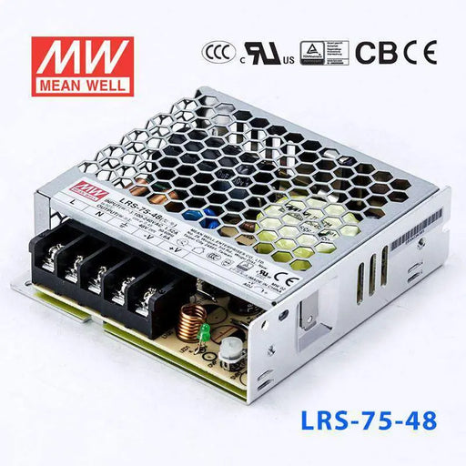 LRS-75-48 MEAN WELL Power Supply | HTD Electronics