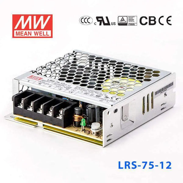 LRS-75-12 MEAN WELL Power Supply | HTD Electronics
