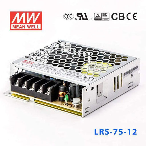 LRS-75-12 MEAN WELL Power Supply | HTD Electronics