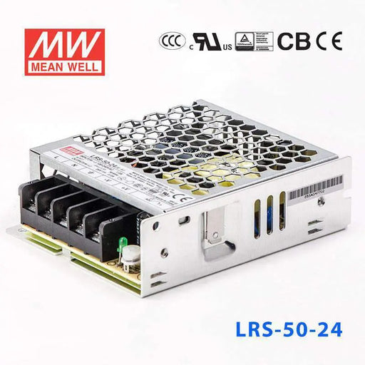 LRS-50-24 MEAN WELL Power Supply | HTD Electronics