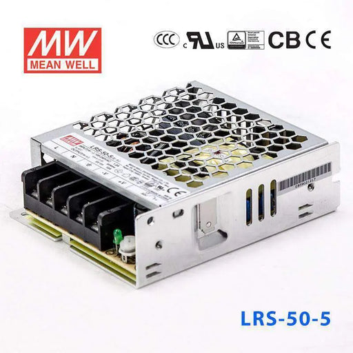 LRS-50-5 MEAN WELL Power Supply | HTD Electronics