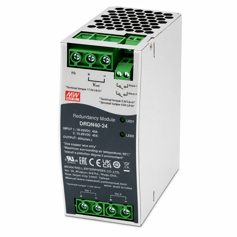 DRDN40-24 MEAN WELL Power Supply | HTD Electronics