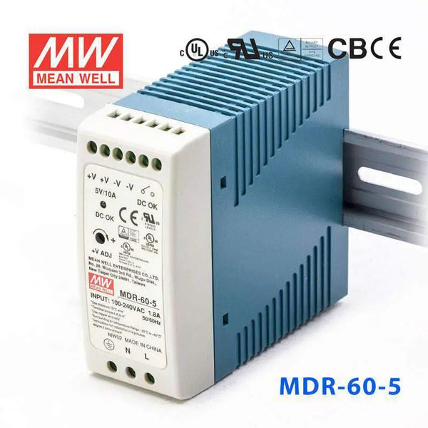 MDR-60-5 MEAN WELL Power Supply | HTD Electronics