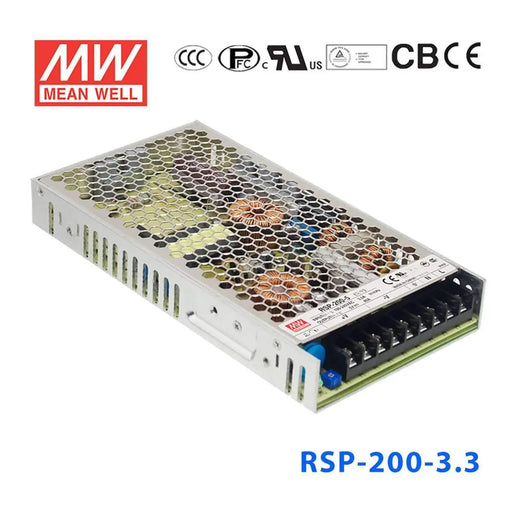 RSP-200-3.3 MEAN WELL Power Supply | HTD Electronics