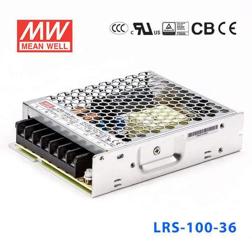 LRS-100-36 MEAN WELL Power Supply | HTD Electronics