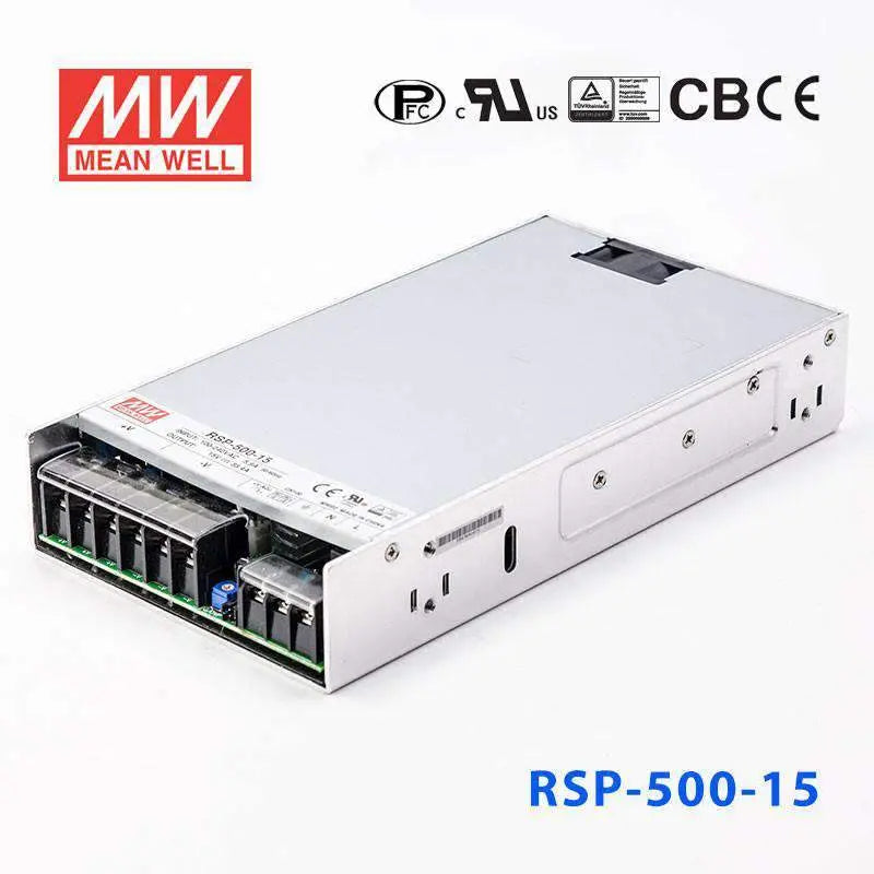 RSP-500-15 MEAN WELL Power Supply | HTD Electronics