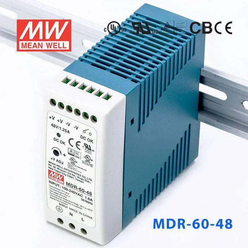 MDR-60-48 MEAN WELL Power Supply | HTD Electronics