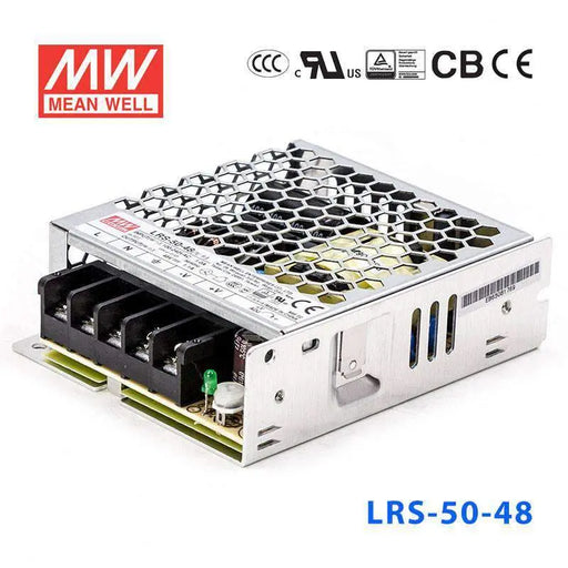 LRS-50-48 MEAN WELL Power Supply | HTD Electronics