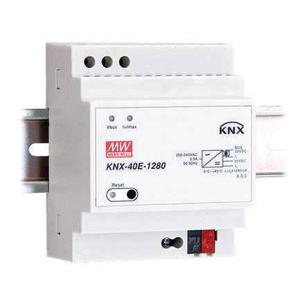 KNX-40E MEAN WELL KNX Power Supply | HTD Electronics