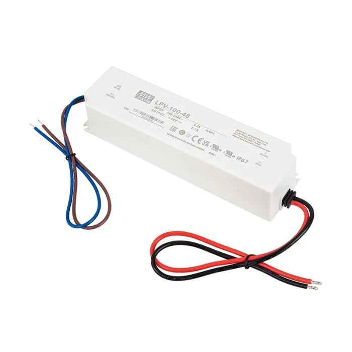 LPV-100-48 MEAN WELL LED Driver Power Supply | HTD Electronics