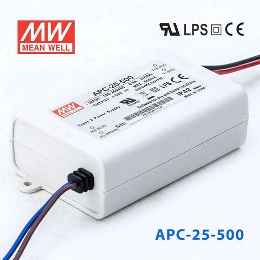 APC-25-500 MEAN WELL Power Supply | HTD Electronics