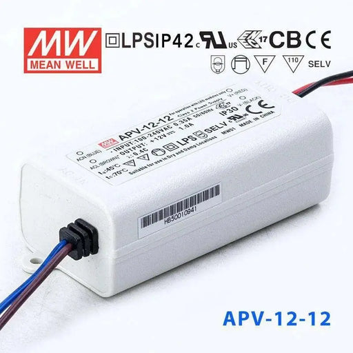 APV-12-12 MEAN WELL Power Supply | HTD Electronics