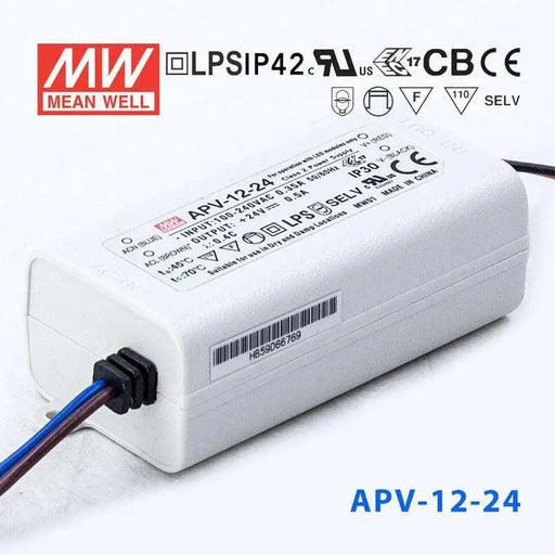 APV-12-24 MEAN WELL Power Supply | HTD Electronics