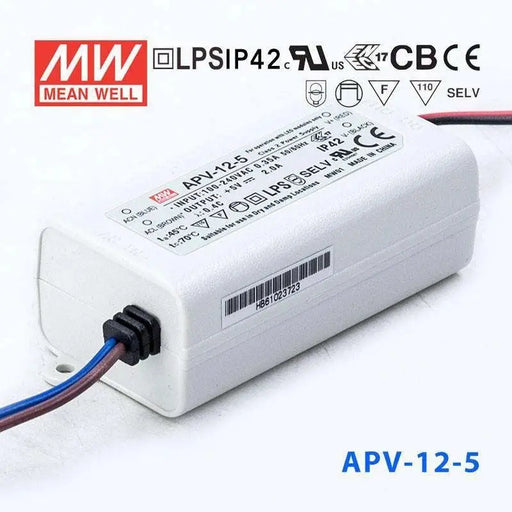 APV-12-5 MEAN WELL Power Supply | HTD Electronics
