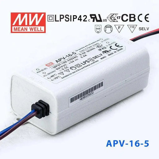 APV-16-5 MEAN WELL Power Supply | HTD Electronics