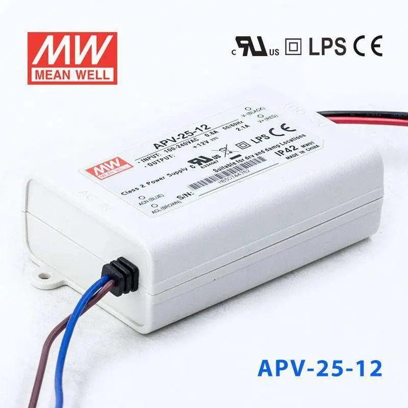 APV-25-12 MEAN WELL Power Supply | HTD Electronics