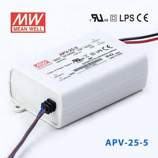 APV-25-5 MEAN WELL Power Supply | HTD Electronics