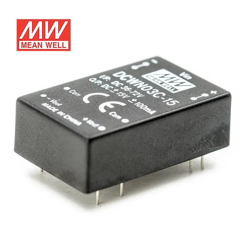 DCWN03C-15 MEAN WELL Power Supply | HTD Electronics