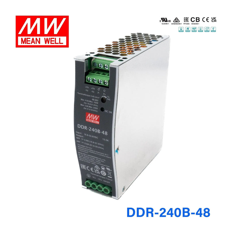 DDR-240B-48 MEAN WELL Power Supply | HTD Electronics