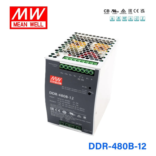 DDR-480B-12 MEAN WELL Power Supply | HTD Electronics