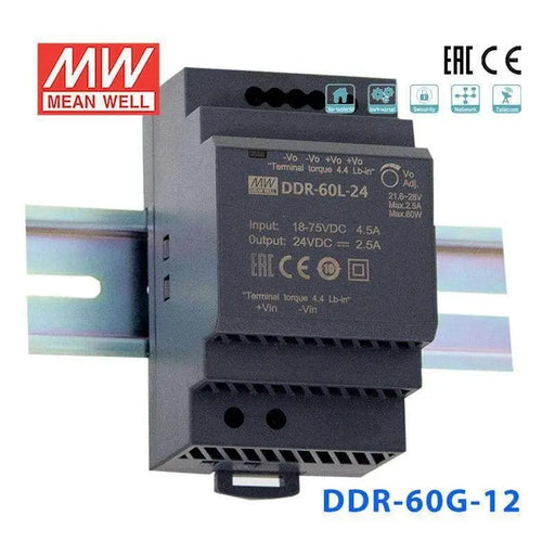 DDR-60G-12 MEAN WELL Power Supply | HTD Electronics