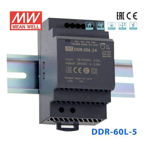 DDR-60L-5 MEAN WELL Power Supply | HTD Electronics