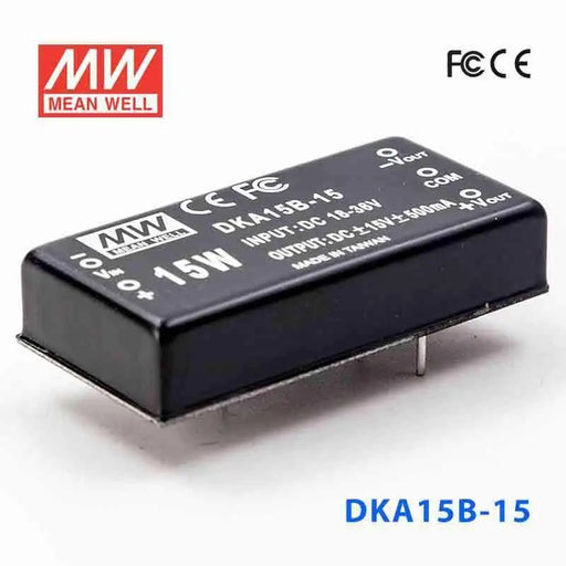 DKA15B-15 MEAN WELL Power Supply | HTD Electronics