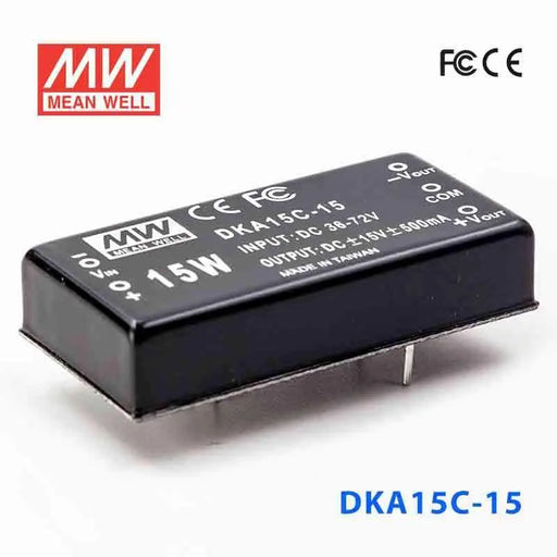 DKA15C-15 MEAN WELL Power Supply | HTD Electronics