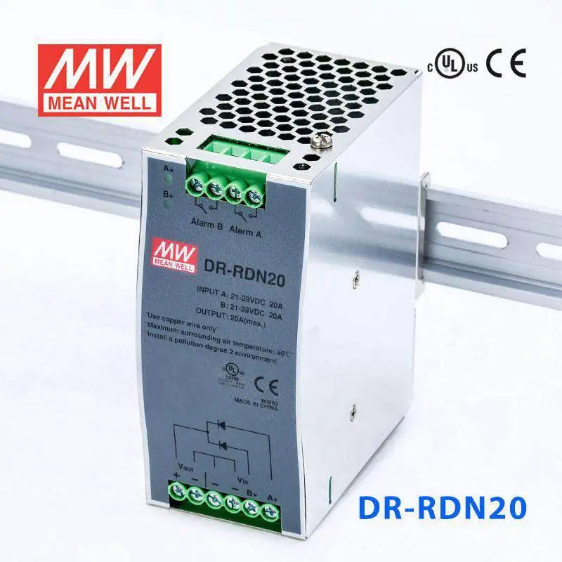 DR-RDN20 MEAN WELL Power Supply | HTD Electronics