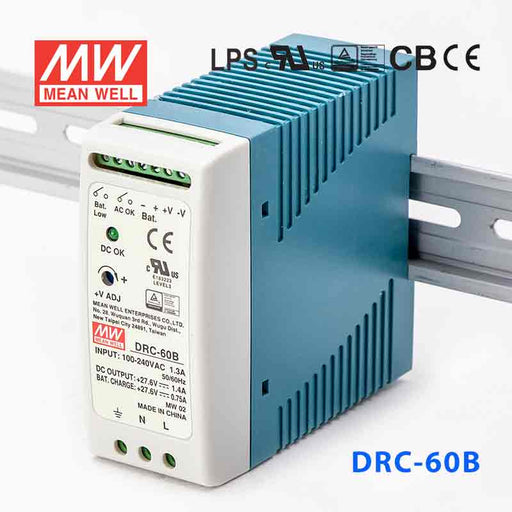 DRC-60B MEAN WELL Power Supply | HTD Electronics