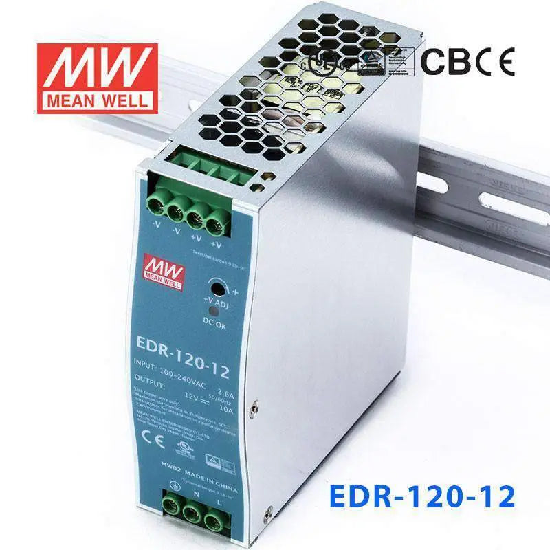 EDR-120-12 MEAN WELL Power Supply | HTD Electronics