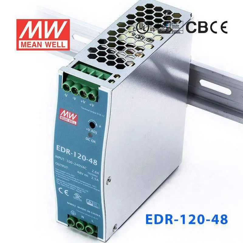 EDR-120-48 MEAN WELL Power Supply | HTD Electronics