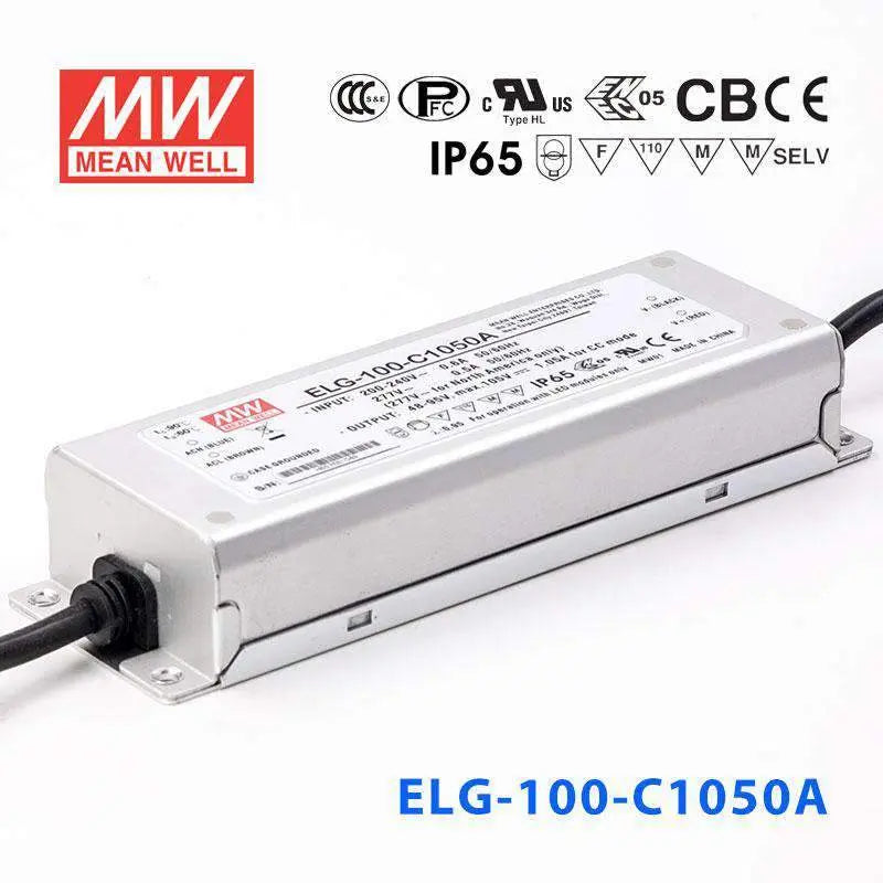 ELG-100-C1050A MEAN WELL Power Supply | HTD Electronics