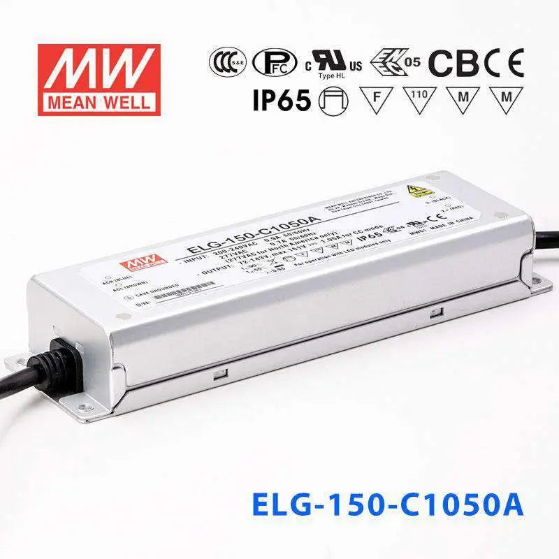 ELG-150-C1050A MEAN WELL Power Supply | HTD Electronics