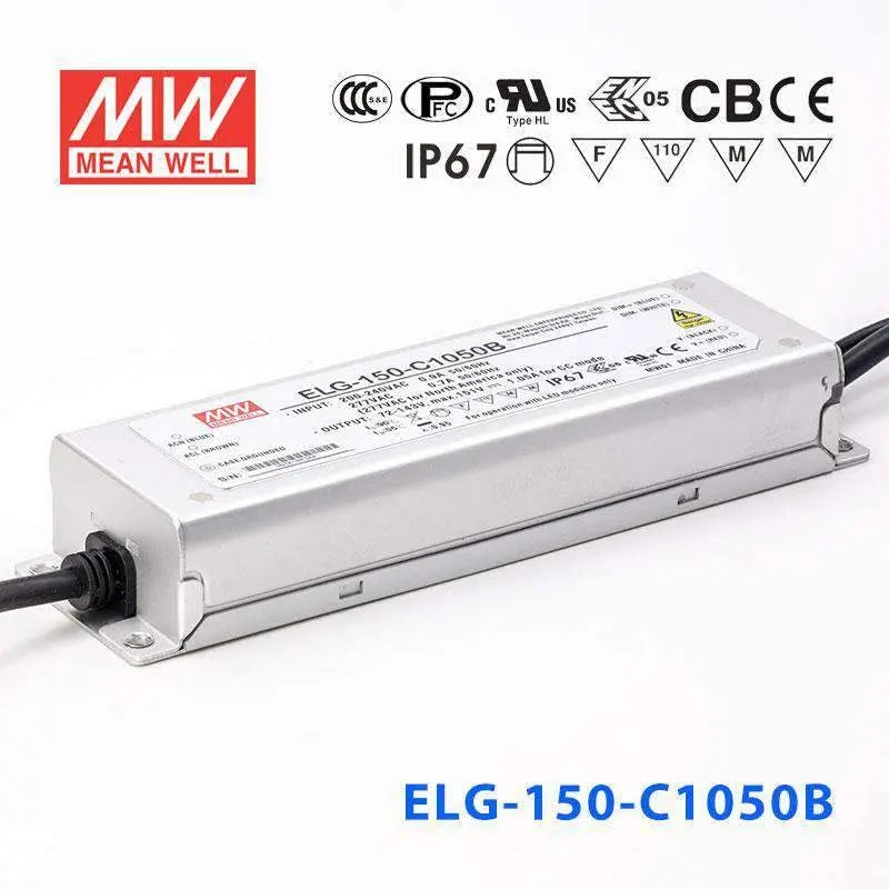 ELG-150-C1050B MEAN WELL Power Supply | HTD Electronics