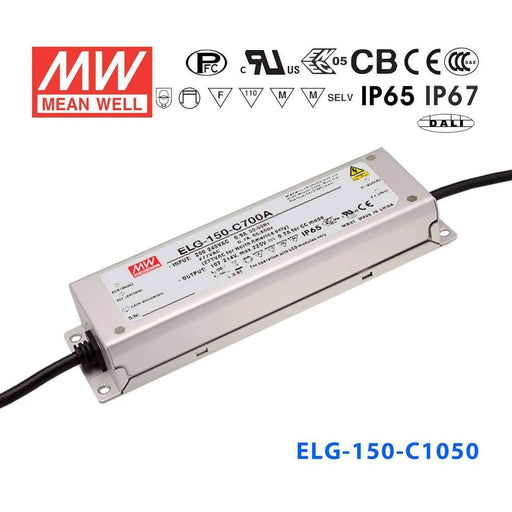 ELG-150-C1050DA MEAN WELL Power Supply | HTD Electronics