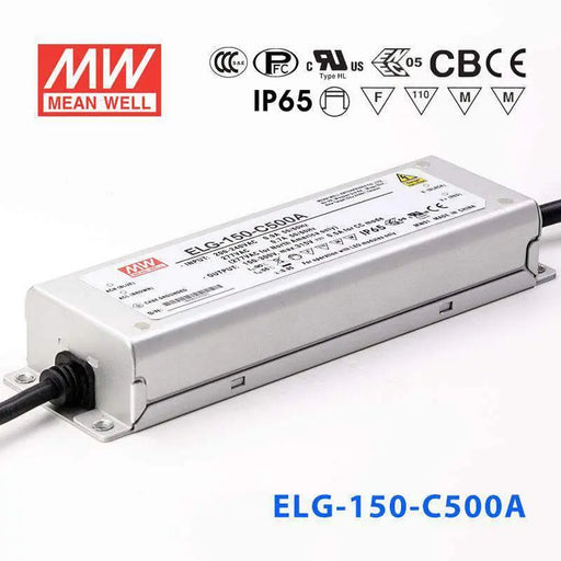 ELG-150-C500A MEAN WELL Power Supply | HTD Electronics