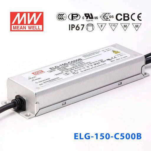 ELG-150-C500B MEAN WELL Power Supply | HTD Electronics