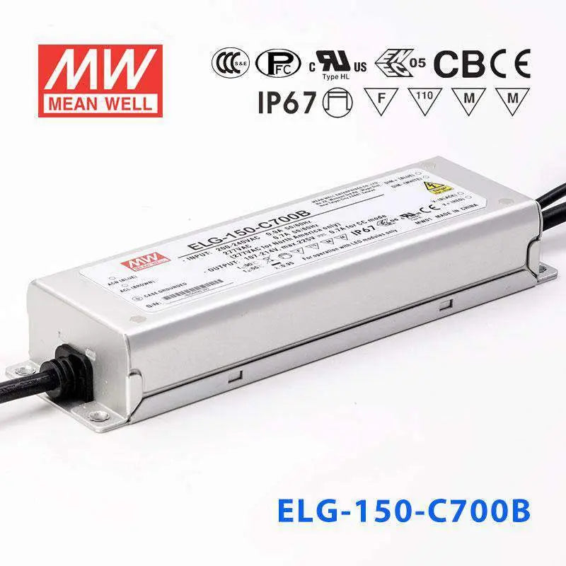ELG-150-C700B MEAN WELL Power Supply | HTD Electronics