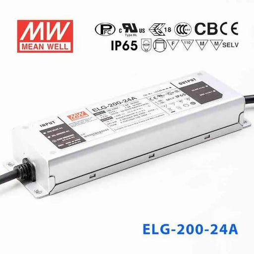 ELG-200-24A MEAN WELL Power Supply | HTD Electronics