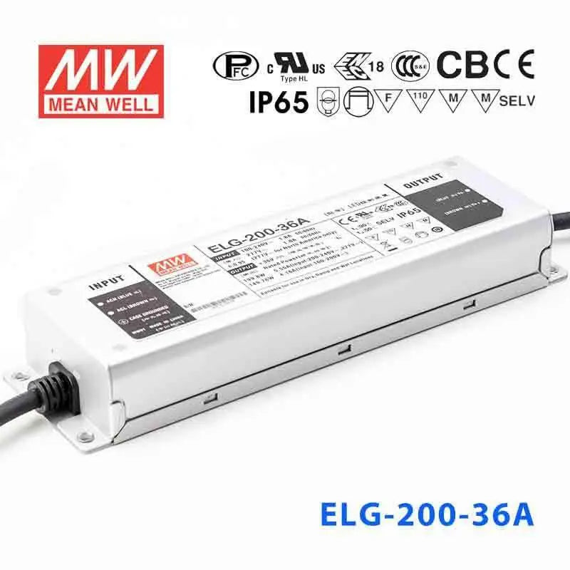 ELG-200-36A MEAN WELL Power Supply | HTD Electronics