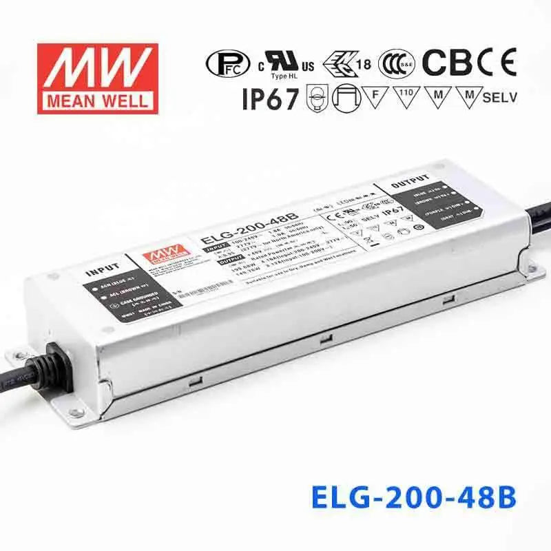 ELG-200-48B MEAN WELL Power Supply | HTD Electronics